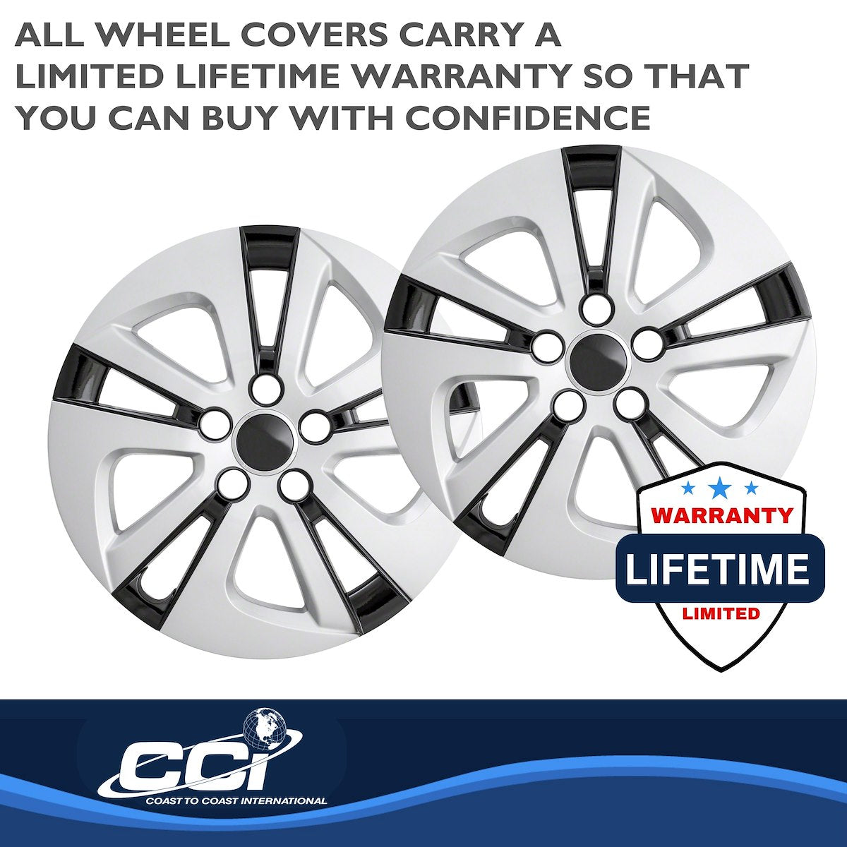 Coast2Coast Universal Wheel Covers IWC51615SB product image 3