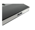 Furrion Stove Vent Hood, 22 in Width, 12 V DC, Black With Stainless Front - CXW-30-CZ02