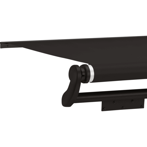 Dometic Awning, 162 in Length, Black, Black Vinyl Weathershield - 9630002095