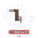 GEN-Y Hitch Adjustable Ball Mounts GH-1623 product image 8