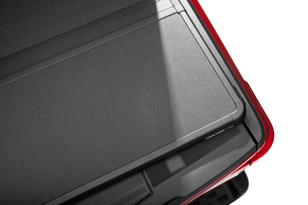 Extang Tonneau Cover, 2 Folds/3 Panels, Textured Black, 1 in Thick EnduraShield Panels With Aircraft-Grade Aluminum Frame - 88702