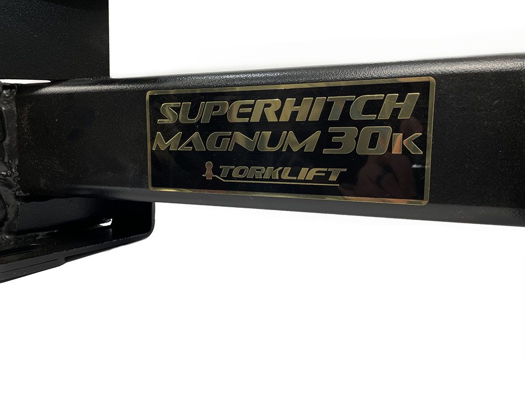 Torklift Trailer Hitch Rear, 2-1/2 in Upper and 2 in Lower Receivers, 20000 lb Weight Carrying Capacity/2500 lb Tongue Weight Capacity - C1213-30