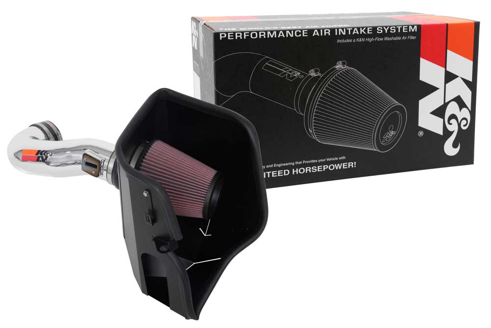 K&N Air Cleaner Assemblies and Air Intake Kits 77-3110KP product image 6