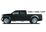 N-Fab Nerf Bar, 3 in Round Bent, Black Matte Textured Powder Coated, Steel - D1980CC-TX