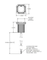 Ecco Electronic Warning Light, ED9040 SERIES, LED, 29 Flash Patterns - ED9040A