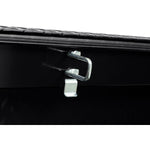 Weather Guard Tool Box, Gloss Black, Aluminum, 20 in Length x 72 in Width x 18 in Height - 127-5-04