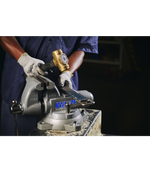 Wilton Tools JPW Industries Vise, 3-1/2 in Jaw Opening, 4-1/2 in Jaw Width, 3-1/4 in Throat Depth - 28805