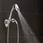 Oxygenics/ ETL Shower Head, Hand Held With 60 in Hose, With 2 Function Spray Settings, 2 in Outer Diameter - 26188