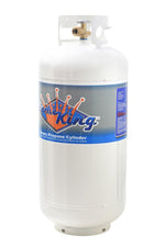 Flame King Propane Tank, 40 lb Capacity, 29.3 in Height x 12.3 in Diameter, 6.5 in Collar Diameter - YSN401
