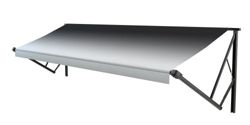 Lippert Awning Fabric, For 18 ft Length Awnings, 17 ft 1 in Length x 8 ft Extension, Black Fade - V000521778