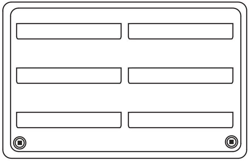 Dometic Refrigerator Vent, 9-11/16 in Length x 19-1/4 in Width Cut-Out Dimensions, Black - 3109492.004