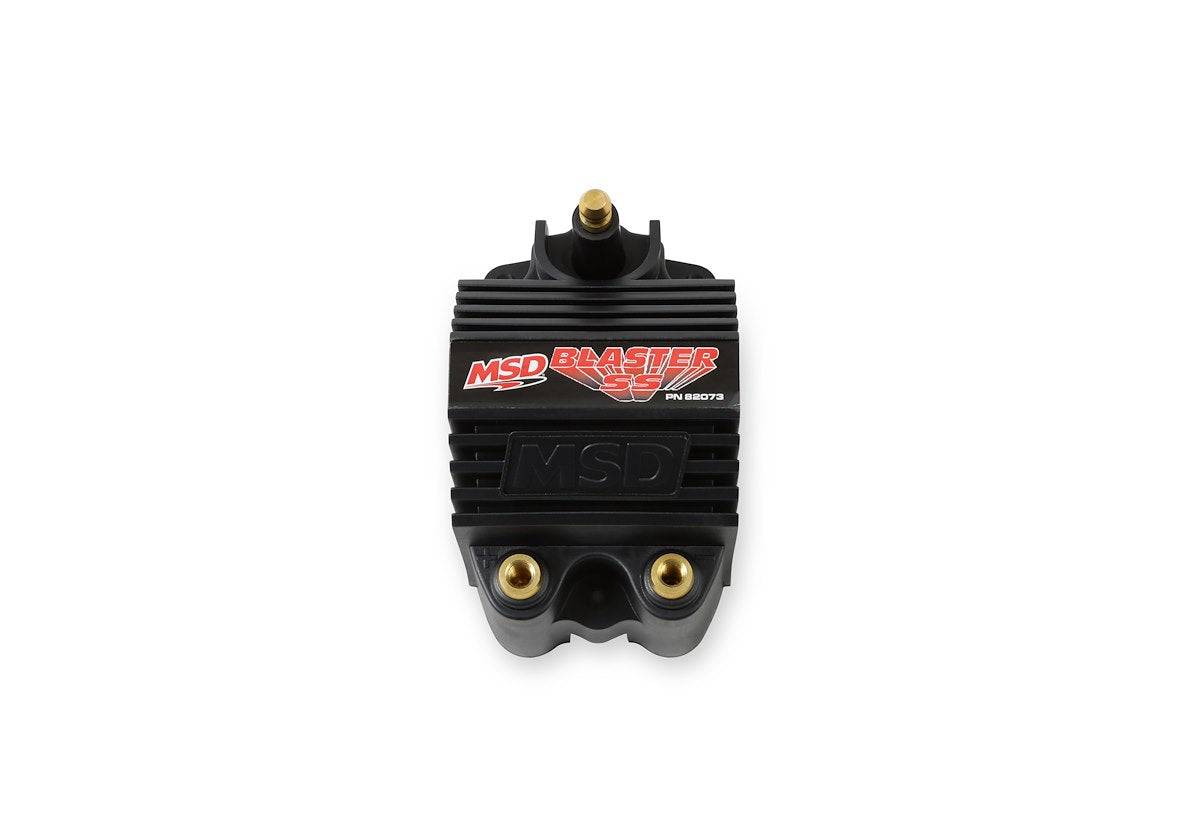 MSD Ignition Ignition Coil, 40000 V, Effective Up To 12500 RPM, Black - 82073