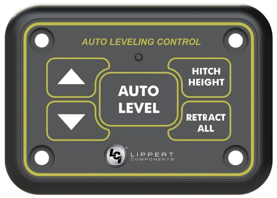 Lippert Leveling System Touchpad, Black And Gold - 425306