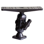 Scotty Inc. Fish Finder Mount, Compatible With 10 To 12 in Fish Finders, 2-1/4 in Nylon Ball, Black - 0173