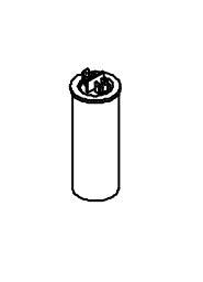Coleman Mach Air Conditioner Capacitor, Replacement For Coleman Models 67/7632896/7632B897/7373597/7333 - 1499-5671
