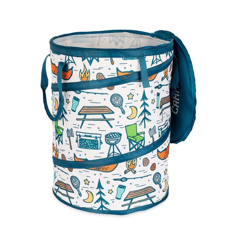 Camco Collapsible Container, Holds 30 gal Kitchen Size Trash Bag - 42997