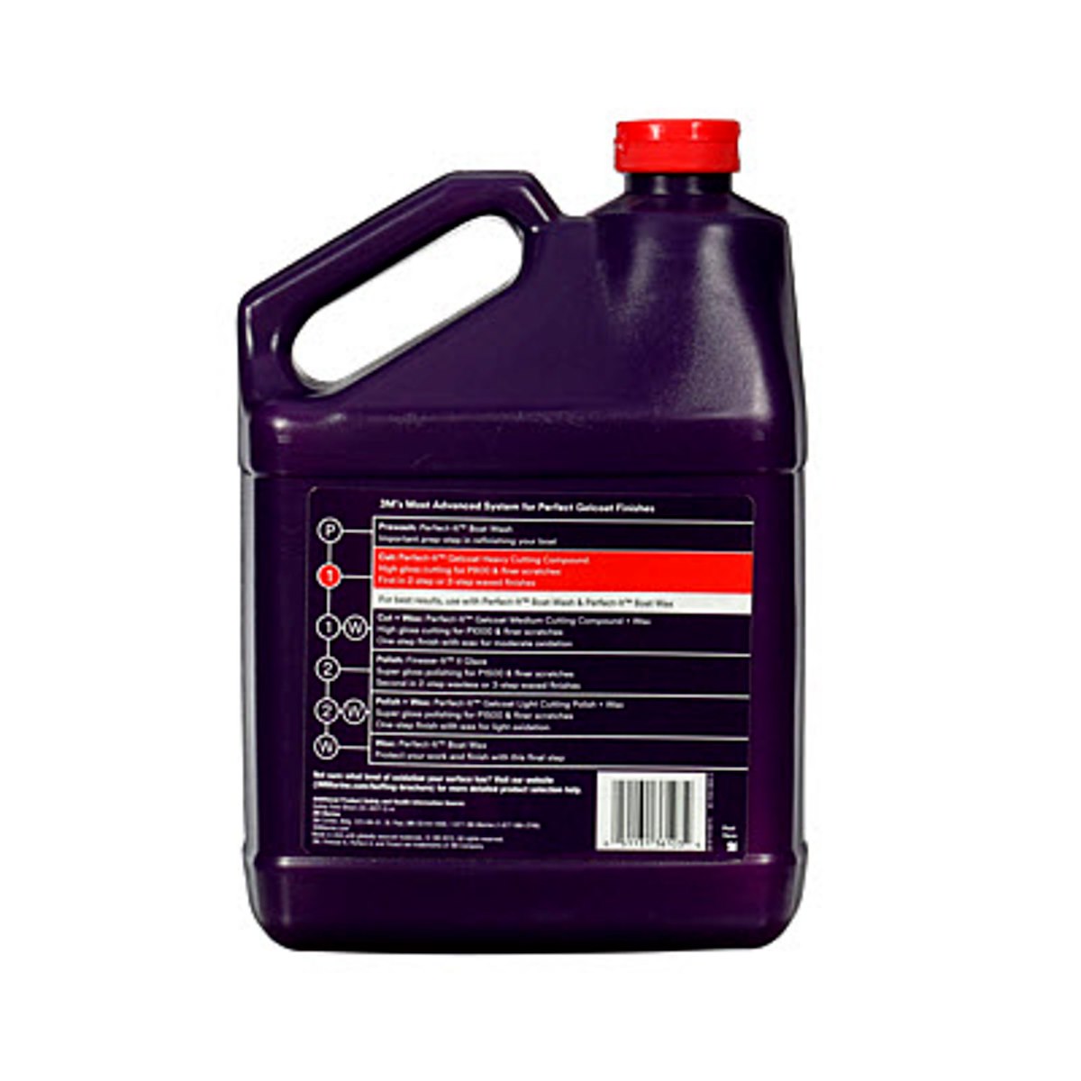 3M Rubbing Compound, For Removing Heavy Oxidation And P800 Scratches, White, 1 gal Can - 36103