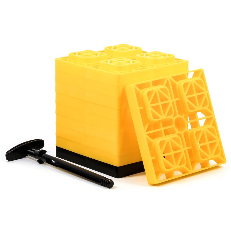 Camco Leveling Block, 2 x 2, Set Of 10 - 44512