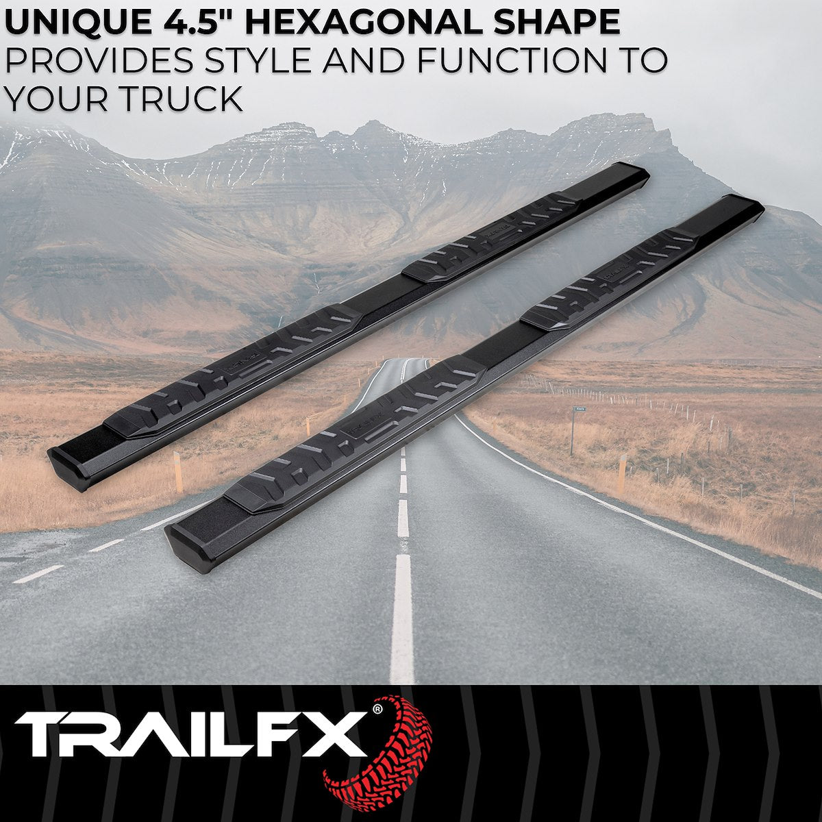 TrailFX Running Boards & Nerf Bars AL4004B product image 2