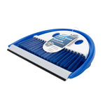 Camco Broom, Blue Bristles/Dustpan - 43945