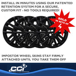 Coast2Coast Wheel Skins & Styled Wheel Covers IMP480BLK product image 5