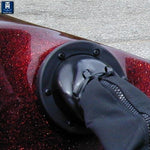 T-H Marine Outboard Motor Control Cable Boot, 3 in Inner Diameter x 4.12 in Outer Diameter, Black - CB-1-DP