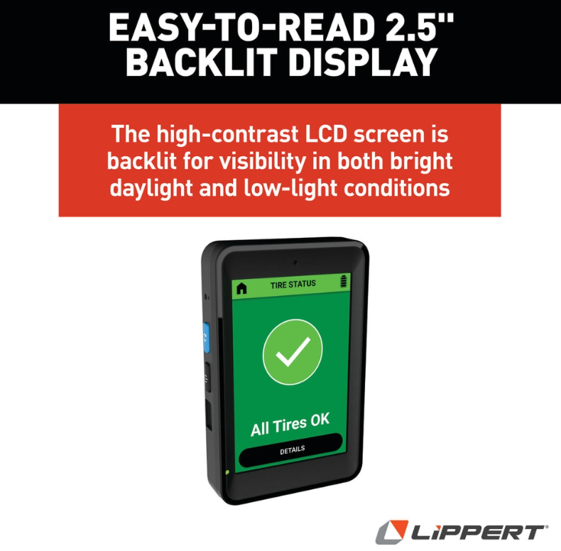 Lippert Tire Pressure Monitoring System - TPMS Display - 2024030980