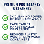 303 Products Inc. Windshield Washer Fluid, Blue, 25 Tablets, Use One Tablet For Up To 1 gal Of Water - 230371