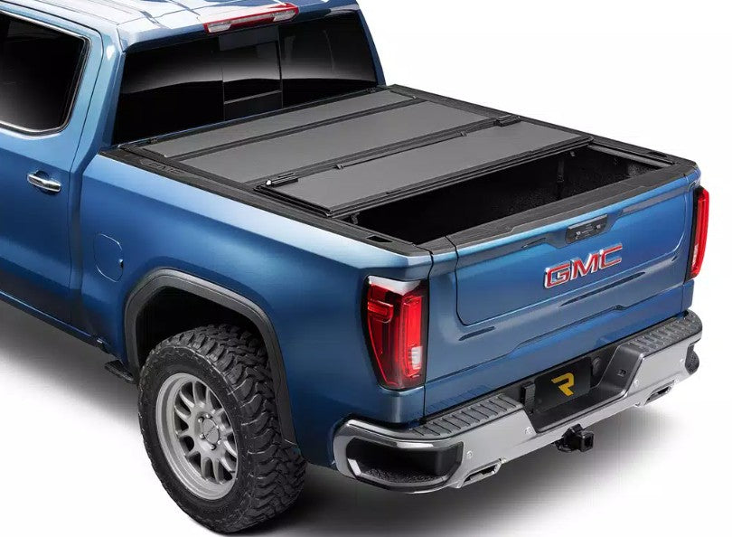 BAK Industries Tonneau Cover, BAKFlip MX4 EZ-Lift, 2 Folds/3 Panels, Textured Matte Black - 450339