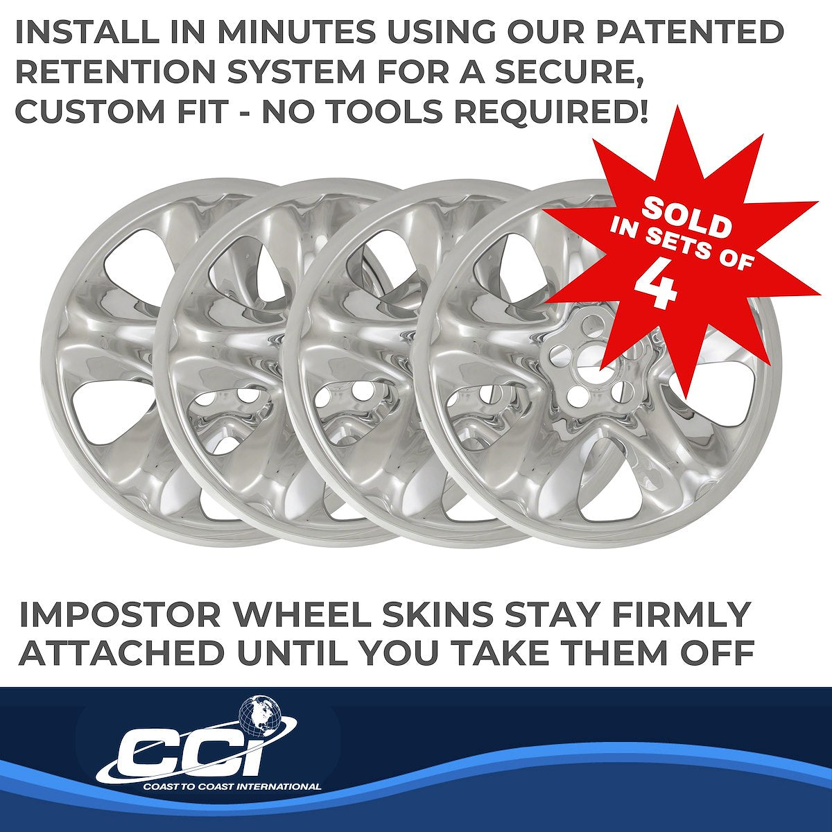 Coast2Coast Wheel Skins & Styled Wheel Covers IWCIMP95X product image 4