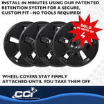 Coast2Coast Universal Wheel Covers 56518BLK product image 6