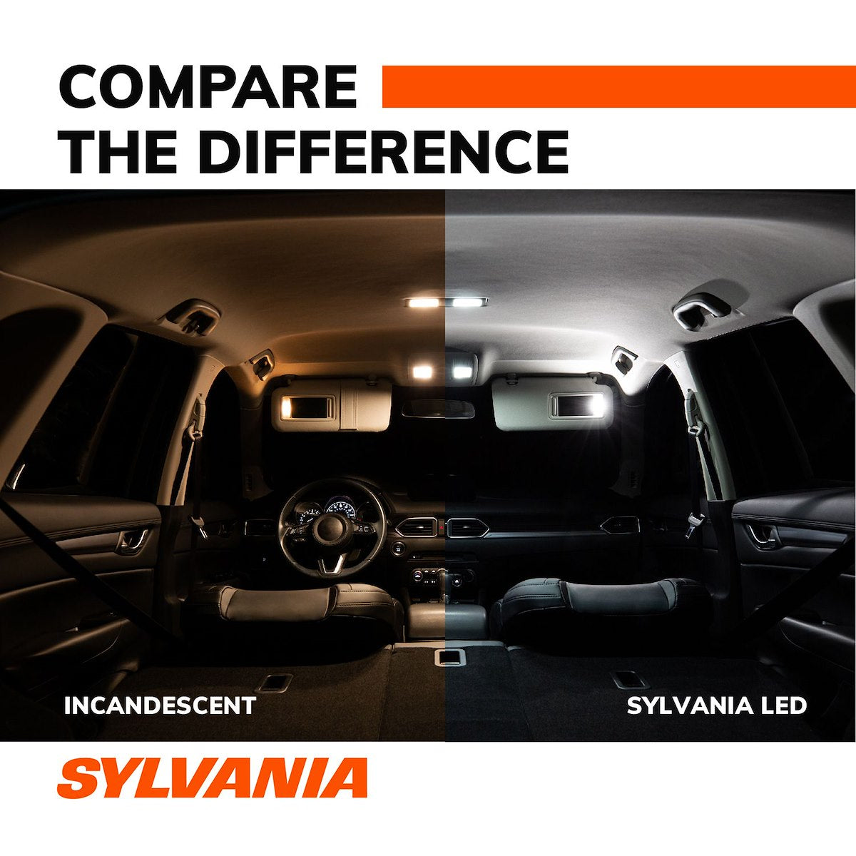 Sylvania Silverstar Backup Light Bulb, 921, Pack Of 10 - 921.TP