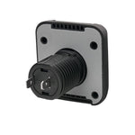 Scanstrut Power Port Socket, Ventura Series, 1 Power Port, Black - SC-V-DC1