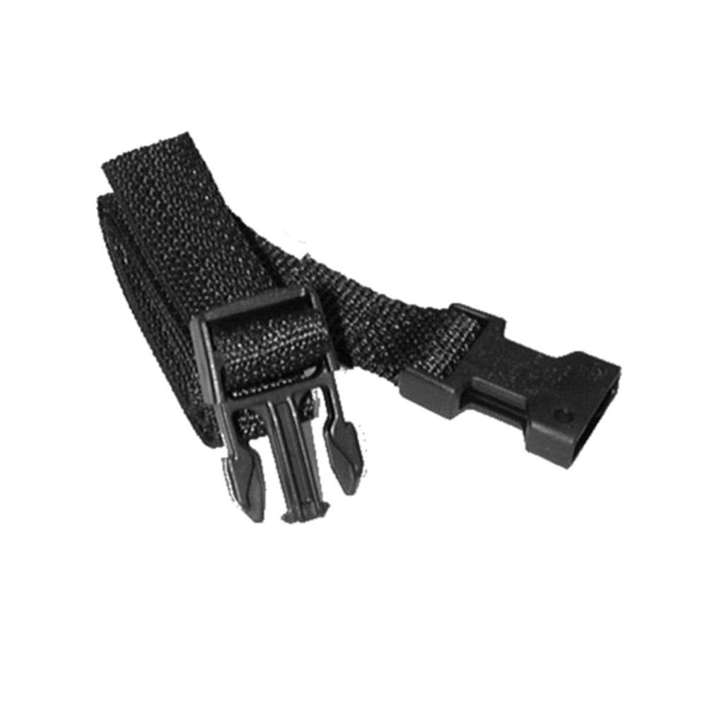 T-H Marine Battery Hold Down, Black, 38 in Length - BS-1-DP