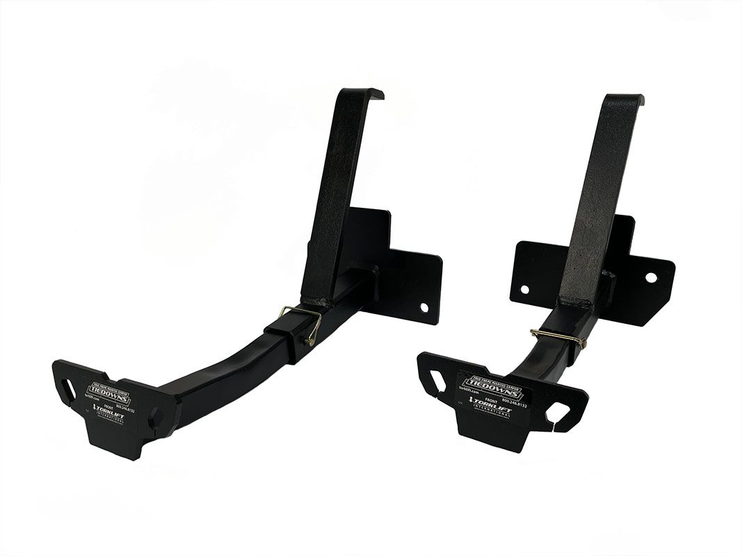 Torklift Camper Tie Down, Drilling Required, Black, Forged Steel, Set Of 2 - C2220