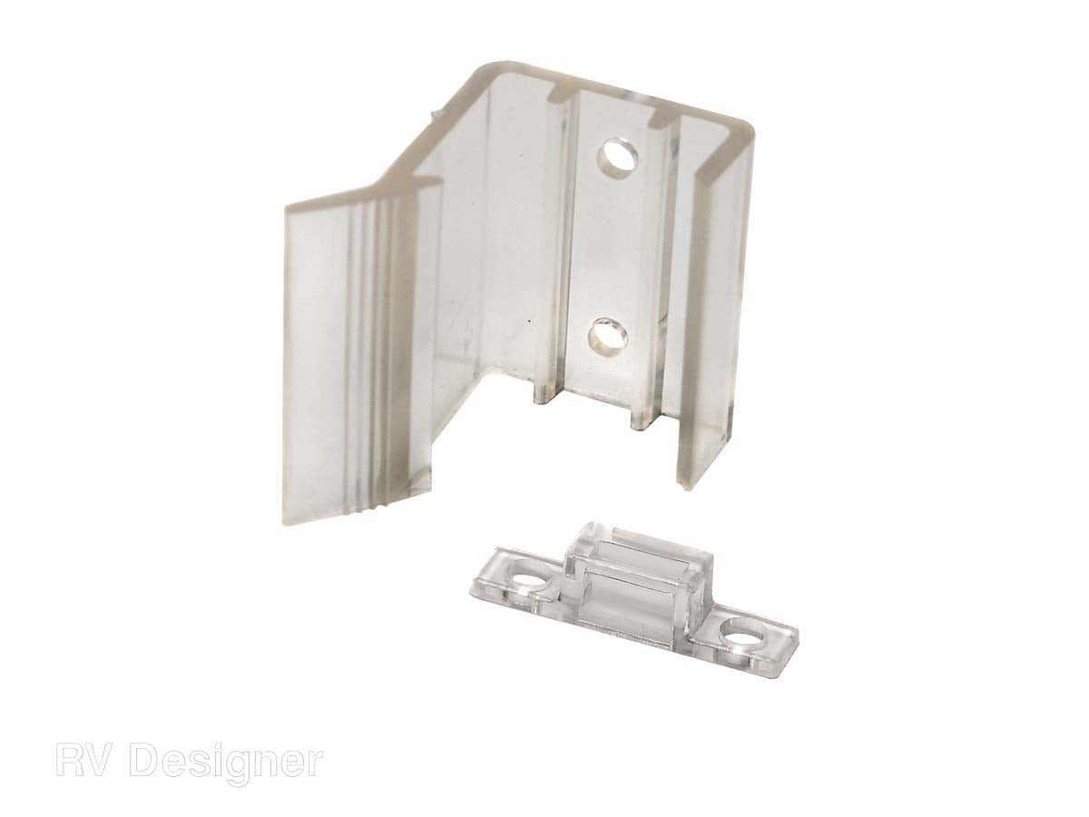 RV Designer Mirrored Door Latch, Set Of 2 - H527