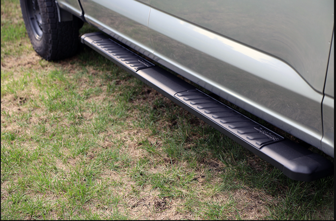 Dee Zee Running Board, EXT Series, Textured Black, Aluminum - DZ 16621TB