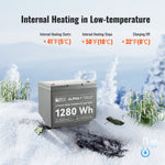 Rich Solar Battery, ALPHA 1, Group 24, 12.8 V Nominal Voltage - RS-B121S