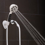 Oxygenics/ ETL Shower Head, Hand Held With 72 in Hose, With 5 Function Spray Settings, 3-3/4 in Outer Diameter - 92789