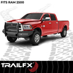 TrailFX Bumper, Gloss Black, Steel - FX3008A