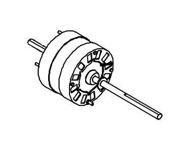 Coleman Mach Air Conditioner Condenser Fan Motor - 1468-3489