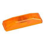 Grote Industries Clearance Light, Incandescent, 3.79 in Length x 1.2 in Width x 0.8 in Height, White Polycarbonate Housing - 46743