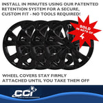 Coast2Coast Universal Wheel Covers IWC55916BLK product image 5
