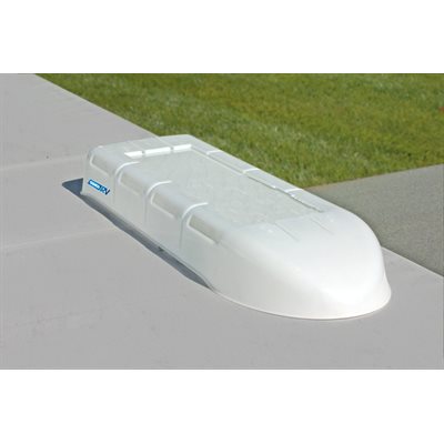 Camco Refrigerator Vent Cover, Polar White - 42160
