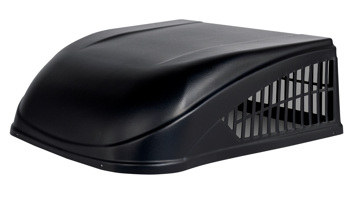 Icon Air Conditioner Shroud, 29-1/2 in Length x 27-1/2 in Width x 10-3/4 in Height, Black - 12273