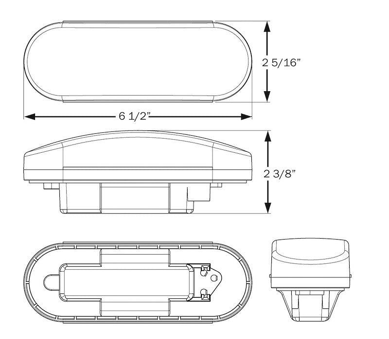 Optronics Trailer & Marker Lights ST70RBP product image 2