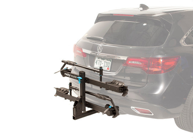 Rhino-Rack USA Bike Rack, 2 in Receiver Hitch Mount, Holds 2 Bikes, 120 lb Weight Capacity - 11415