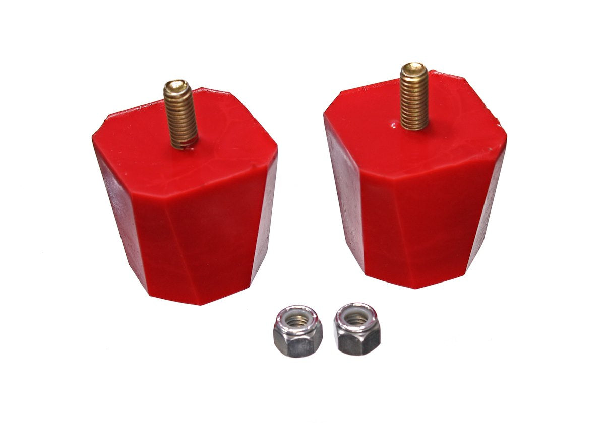 Energy Suspension Bump Stop, 2 in x .875 in Outside Diameter, 2 in Long, Black, Set Of 2 - 9.9136R