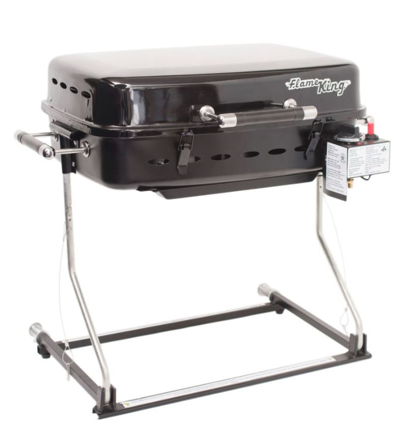 Flame King Barbeque Grill, Black - YSN-HT-500
