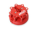 MSD Ignition Distributor Cap and Rotor Kit, For Use With Ford V8 TFI Distributors, Red - 8482
